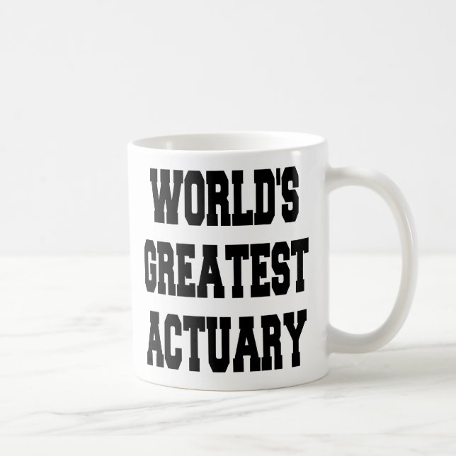 Taza De Café Actuario más grande del mundo (Derecha)