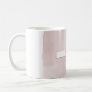 Taza De Café Acuarela de tazón de café personalizada