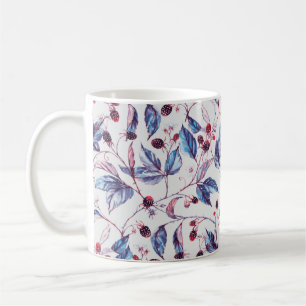 Taza De Café acuarela dibujada a mano sin inconvenientes con na
