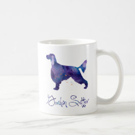 Taza De Café acuarela Gordon Setter