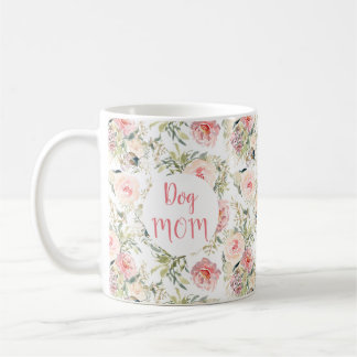Taza De Café Acuarela moderna floral botánica