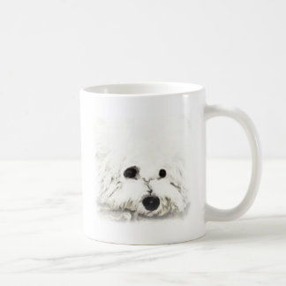 Taza De Café Acuarela principal artística de Bichon