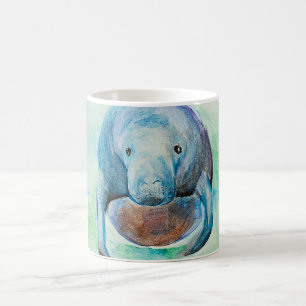 Taza De Café Acuarela submarina
