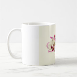 Taza De Café Acuarela una orquídea, de Phalaenopsis -