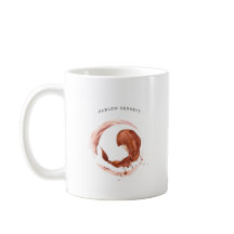 Acuarela Virgo Astrología Rótulo Zodiaco | Monogra