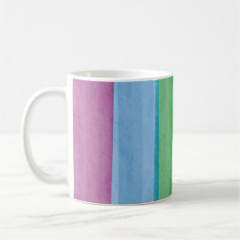 Taza De Café Acuarelas Arcoíris Orgullo