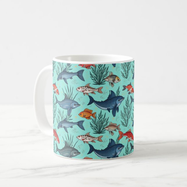 Taza De Café Acuario (Anverso izquierdo)