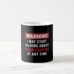 Taza De Café Acuario Acuario de Aviso Acuástico de Pescador
