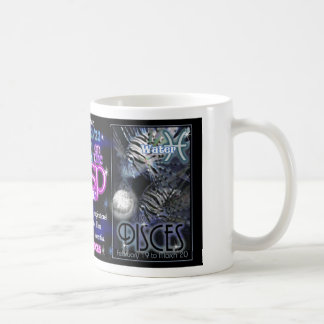 Taza De Café Acuario Piscis del cambio de signo del zodiaco de