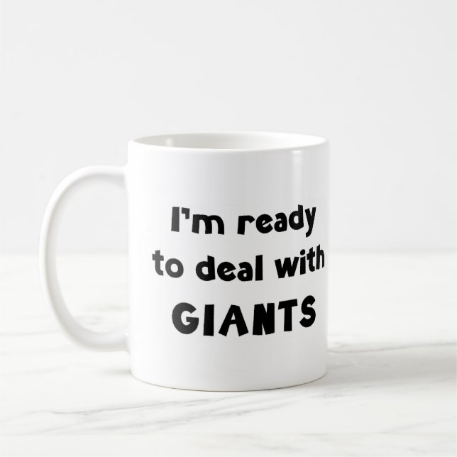 Taza De Café acuerdo gigante con (Izquierda)