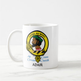 Taza De Café ADAIR Escudo de clan escocés Coffee Mug