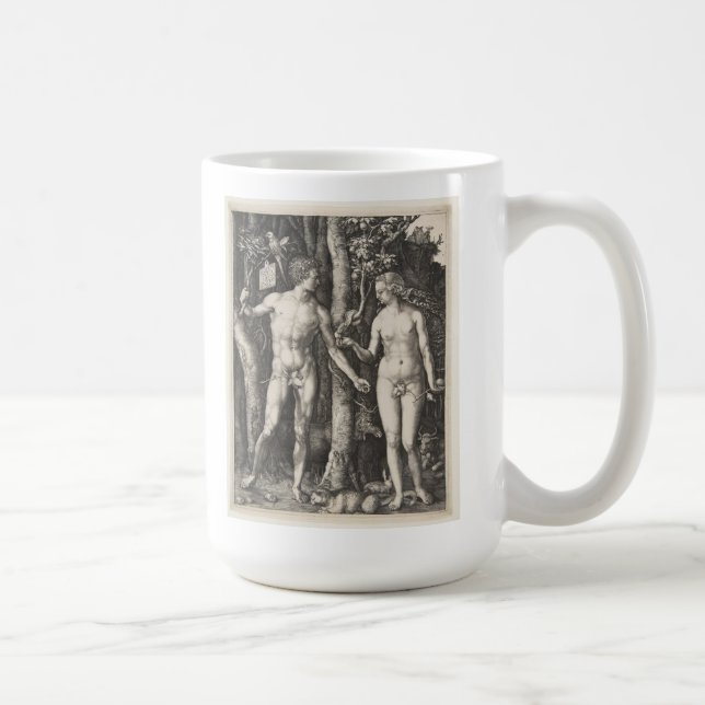 Taza De Café Adán y Eva, 1504 (Derecha)