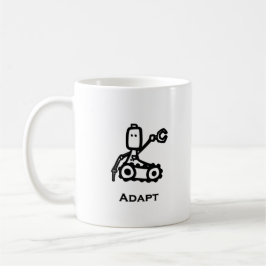 Taza De Café Adaptación de bot ingeniero