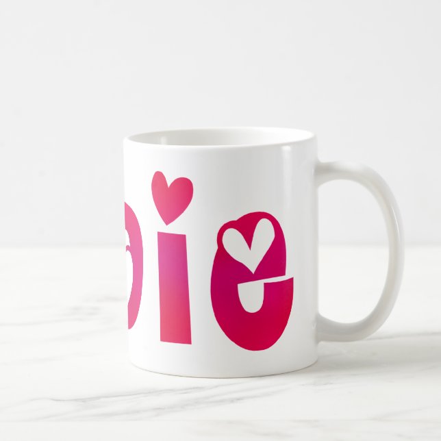 Taza De Café Addie in Hearts (Derecha)