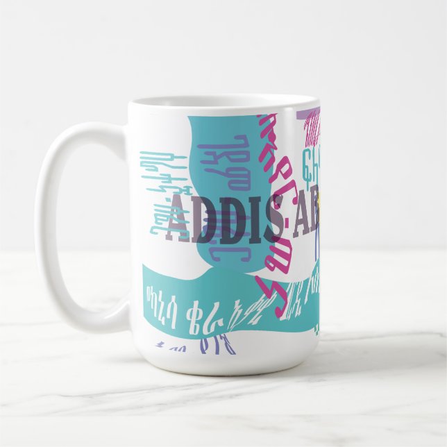 Taza De Café Addis Ababa Sefer (Izquierda)
