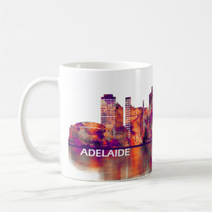 Taza De Café Adelaide Australia Skyline
