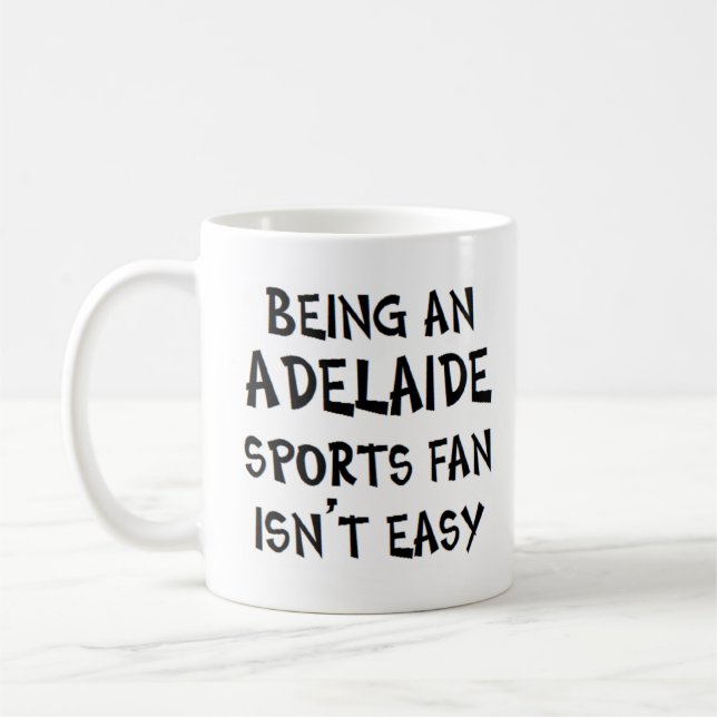 Taza De Café adelaide sports fan, being (Izquierda)