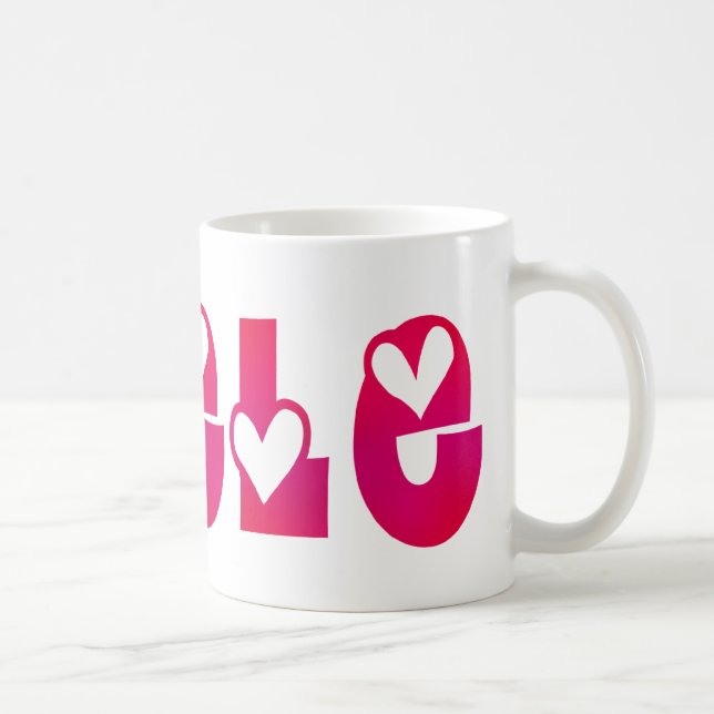 Taza De Café Adele in Hearts (Derecha)