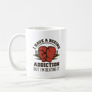 Taza De Café Adicción al boxeo