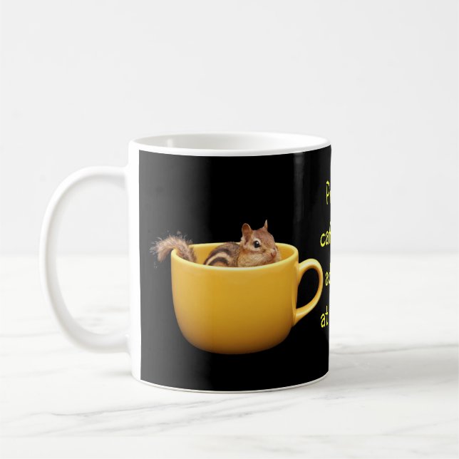 Taza De Café adicto a cafeína orgulloso (Izquierda)