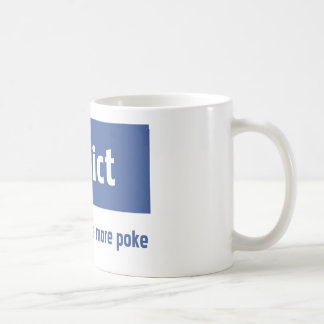 Taza De Café Adicto a Facebook