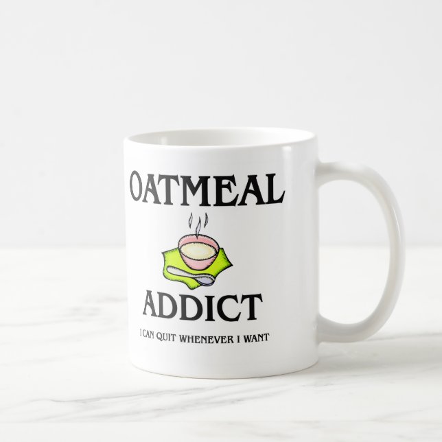 Taza De Café Adicto a la harina de avena (Derecha)