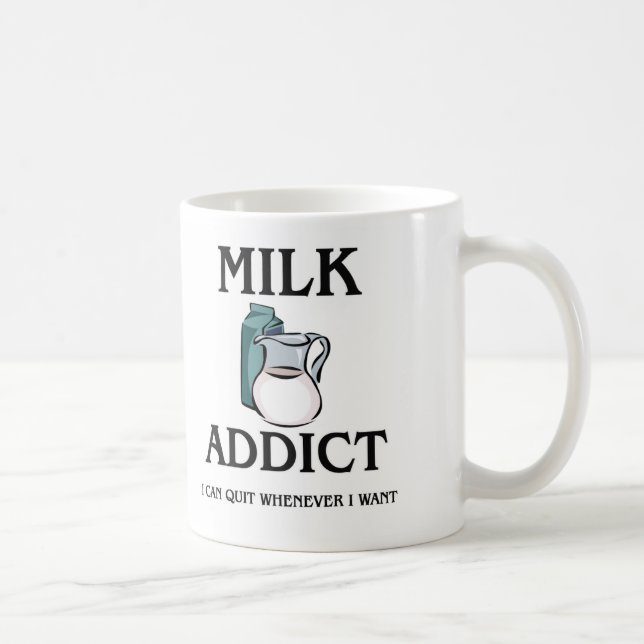 Taza De Café Adicto a la leche (Derecha)