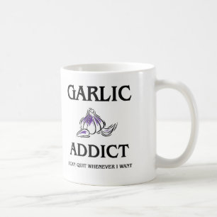 Taza De Café Adicto al ajo