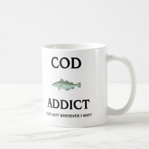 Taza De Café Adicto al bacalao