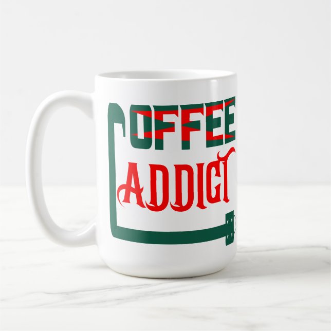 Taza De Café Adicto al Café (Izquierda)