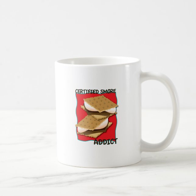 Taza De Café Adicto certificado a Smore (Derecha)