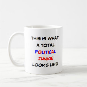 Taza De Café adicto político, total