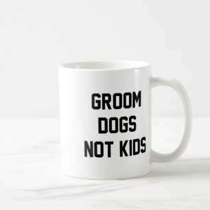 Taza De Café Adiestrar Perros No Niños Divertido 