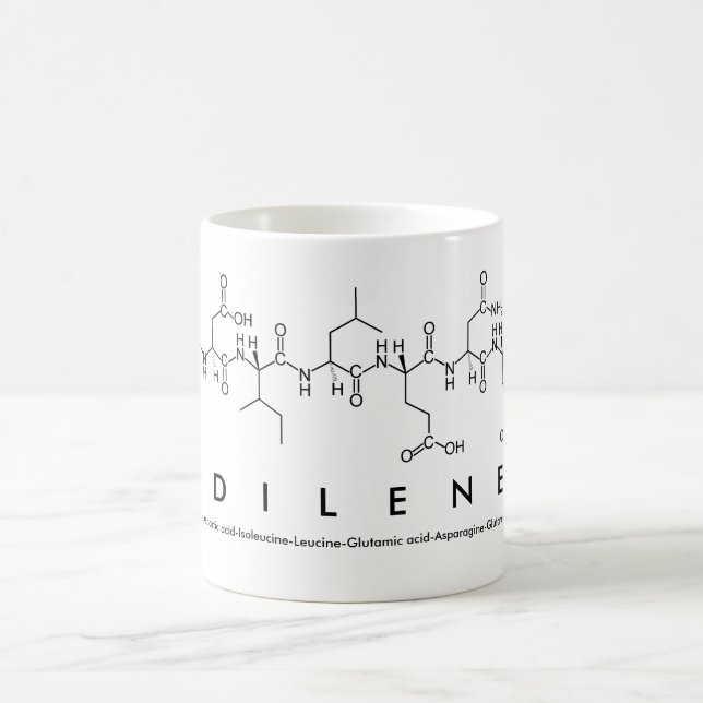 Taza De Café Adilene peptide name mug (Centro)