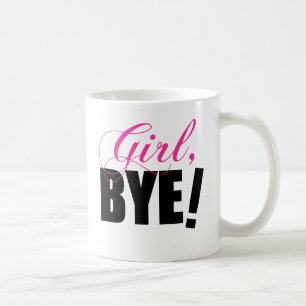 Taza De Café ¡ADIÓS del chica! Humor descarado