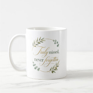 Taza De Café Adiós Personalizado Verdaderamente Extrañado Nunca