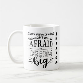 Taza De Café Adiós, siento que te vas de grande sueño de Cowork