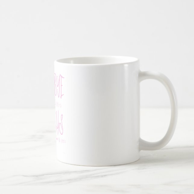 Taza De Café Adiós Uterus, estabas un poco acribillado (Derecha)