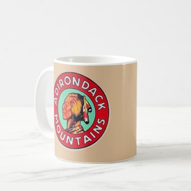 Taza De Café Adirondack Mountains Mug (Anverso izquierdo)