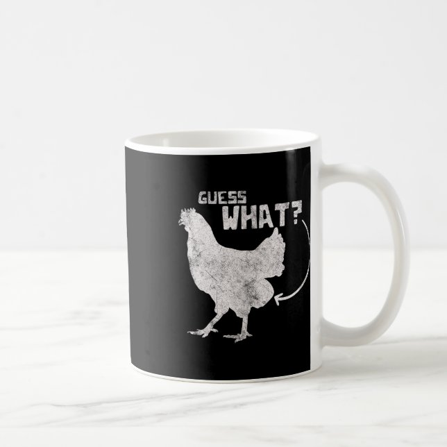 Taza De Café Adivina Qué Pollo  (Derecha)