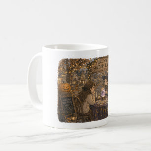Taza De Café Adivinación de Halloween para amantes de las fiest