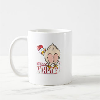 Taza De Café Adivinen Qué Granja De Amante De Pollo Butt