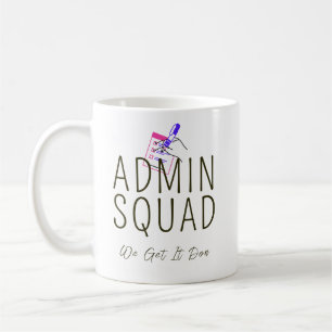 Taza De Café Admin Squad - Personalizado