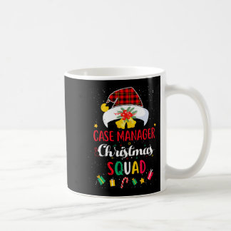 Taza De Café Administrador de casos Christmas Squad Santa sombr