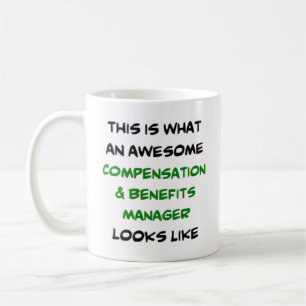Taza De Café administrador de compensaciones y beneficios, impr