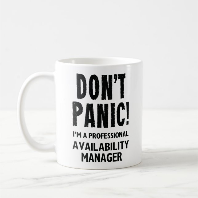 Taza De Café Administrador de disponibilidad (Izquierda)