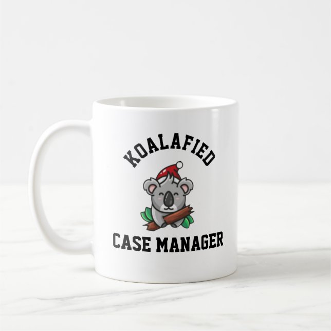 Taza De Café Administrador de Fundas de Koalafied (Izquierda)