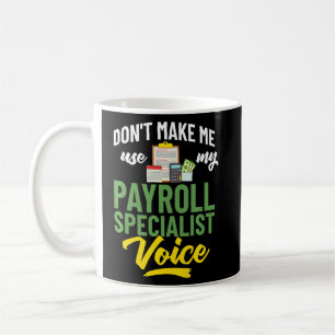 Taza De Café Administrador De Nóminas Calculadora Especializada