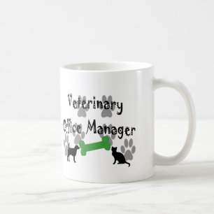 Taza De Café Administrador de oficinas veterinario