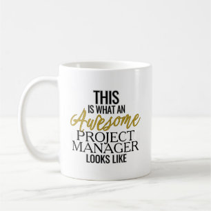 Taza De Café Administrador de Proyectos Impresionante Parece